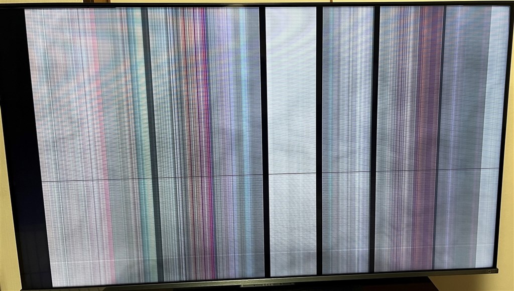 実話です】液晶テレビを買ったらまず液晶画面を確認すべし！』 TVS