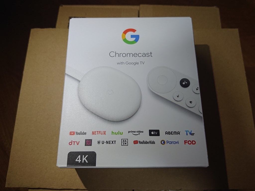 セールで安かったので買ってみました』 Google Chromecast with Google