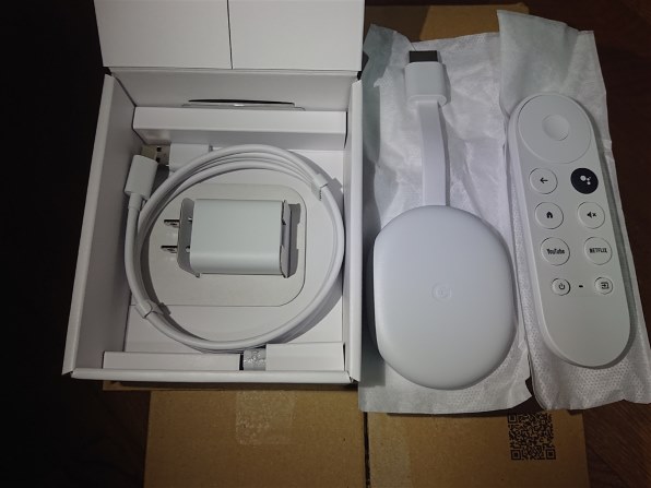 Google Chromecast with Google TV (4K) GA01919-JP [Snow]投稿