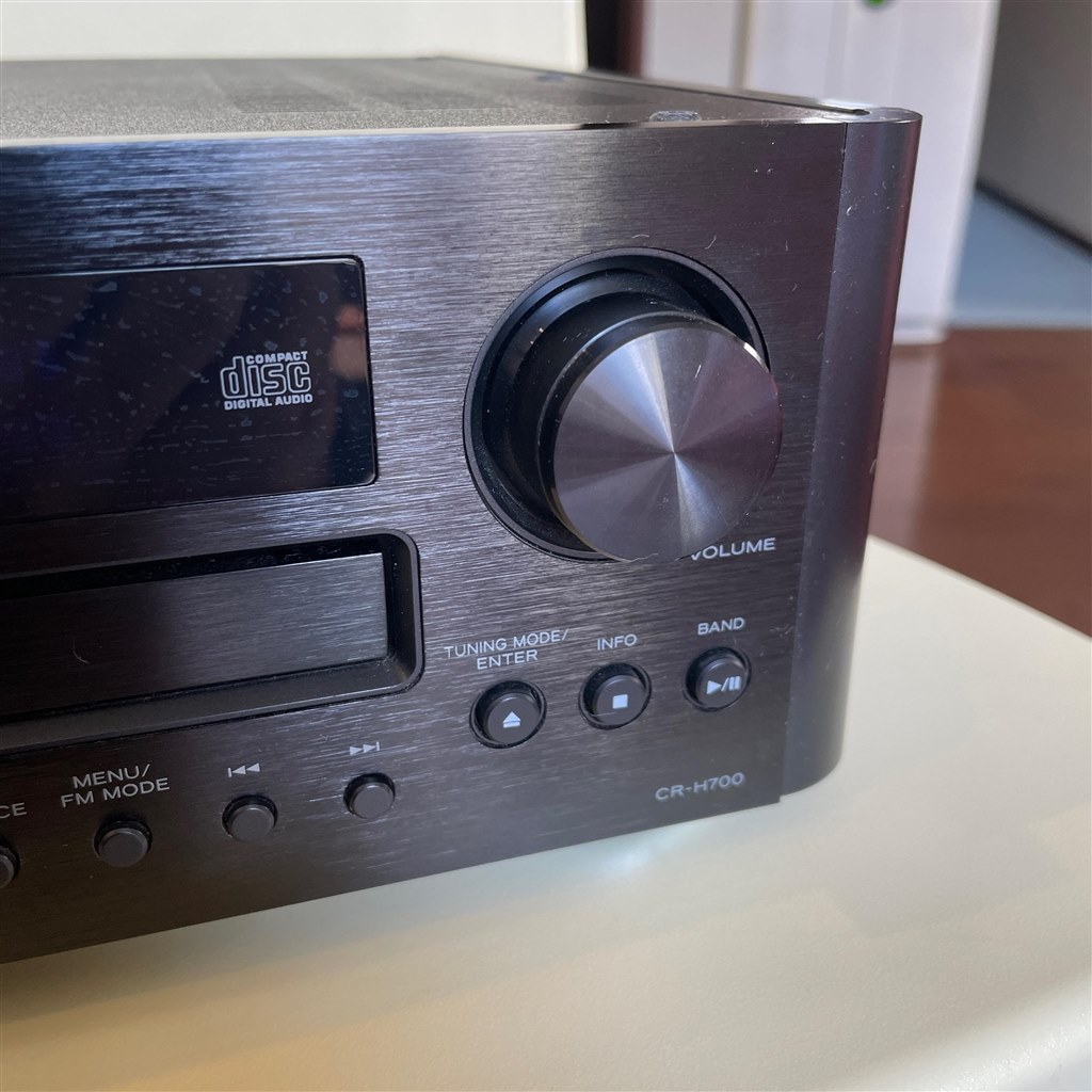 TEAC AirPlay対応CDレシーバ CR-H700 FM、PHONO入力端子付き - オーディオ