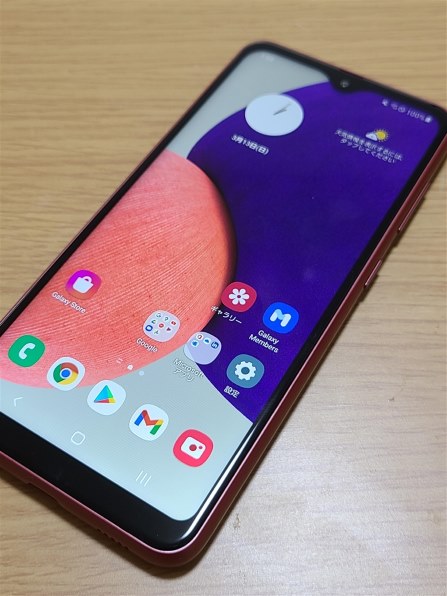 Galaxy A22 5G SC-56B　レッド ムスビー｜【SIMフリー】Galaxy A22 5G SC-56B レッド 利用制限〇