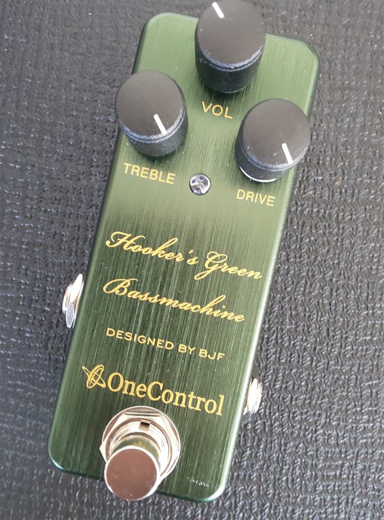 ギターで使っても良い音』 One Control Hooker's Green Bass Machine K