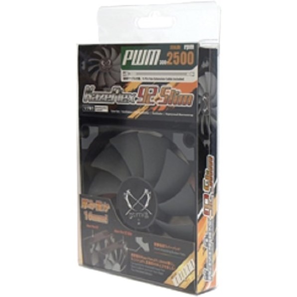 サイズ KAZE-FLEX 92 Slim PWM 2500rpm KF9215FD25-P 価格比較 - 価格.com