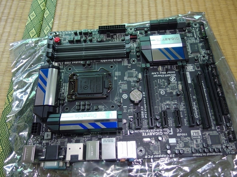 デュアルBIOSの壊れたマザーでした』 GIGABYTE GA-Z87X-UD3H