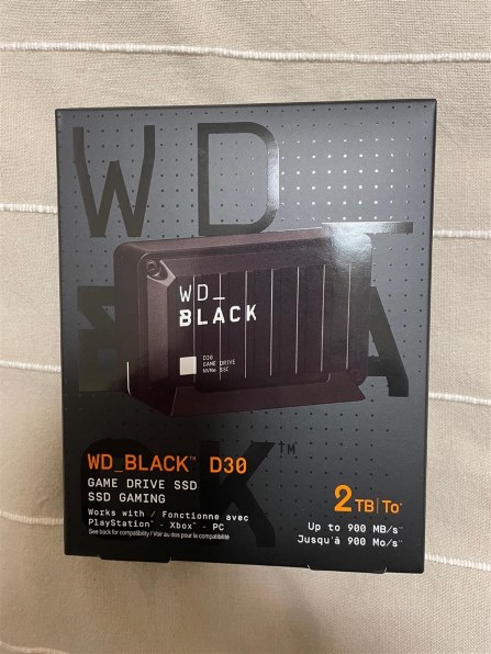 WESTERN DIGITAL WD_Black D30 Game Drive SSD WDBATL0020BBK WESTERN DIGITAL WD_Black D30 Game Drive SSD WDBATL0020BBK