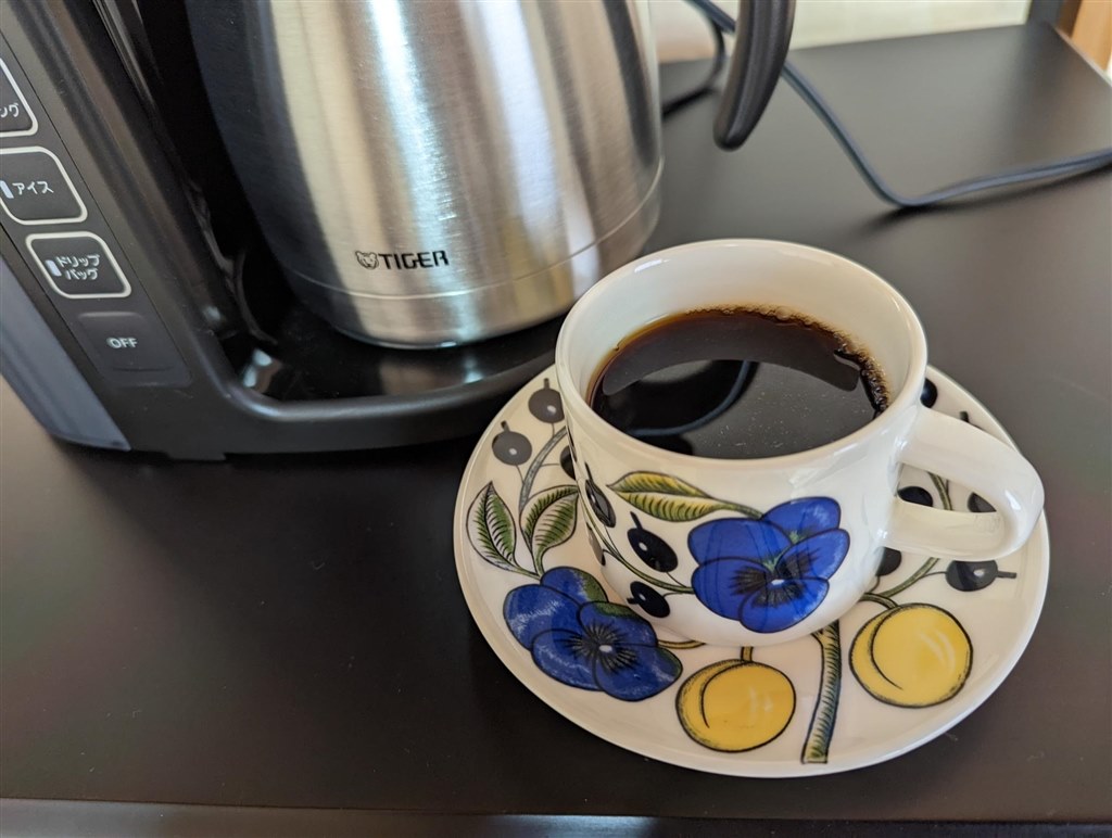 ホッと一息、美味い・熱い・black coffee・淹れる♪』 タイガー魔法瓶