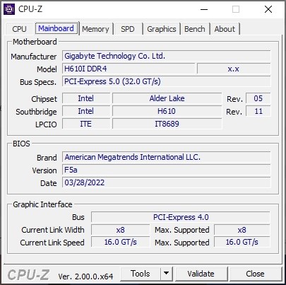GIGABYTE H610I DDR4 [Rev.1.0]投稿画像・動画 - 価格.com