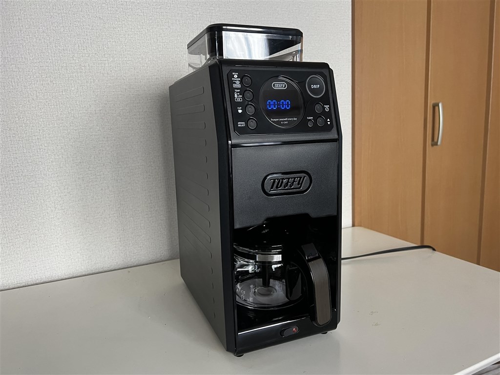 細かな調整ができる全自動コーヒーメーカー』 ラドンナ Toffy K-CM9 