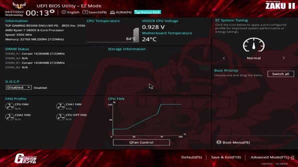 ASUS TUF GAMING B550M (WI-FI) ZAKU II EDITION投稿画像・動画 ASUS TUF GAMING B550M (WI-FI) ZAKU II EDITION投稿画像・動画