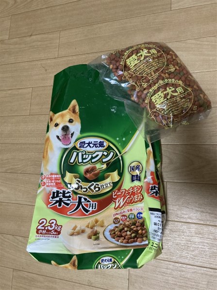 ユニ・チャーム 愛犬元気 パックン 柴犬用 ビーフ・ささみ・緑黄色野菜