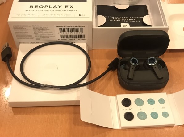 gf BANG&OLUFSEN BEOPLAY EX イヤフォン 黒×青 dev.echoppes-web