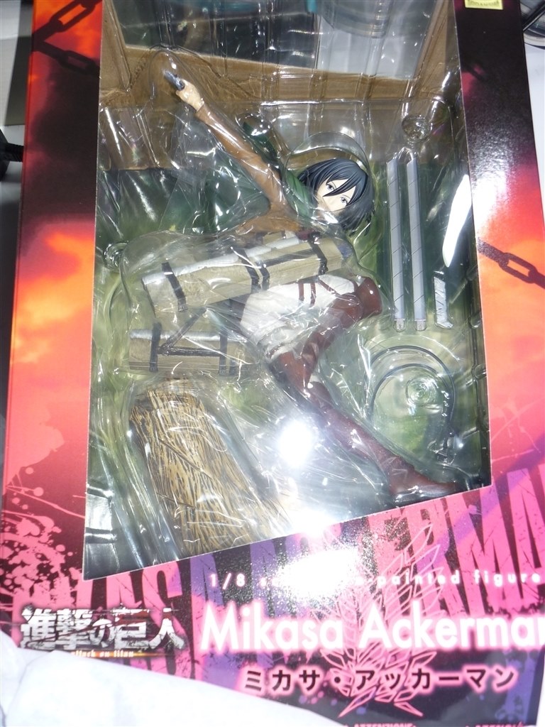 Amazon | コトブキヤ 進撃の巨人 ミカサ・アッカーマン ARTFX J