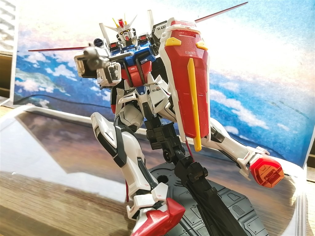 ストライクだけなら ｅｇで十分 Bandai Hg 1 144 機動戦士ガンダムseed エールストライクガンダム 14年2月 やおなさんのレビュー評価 評判 価格 Com