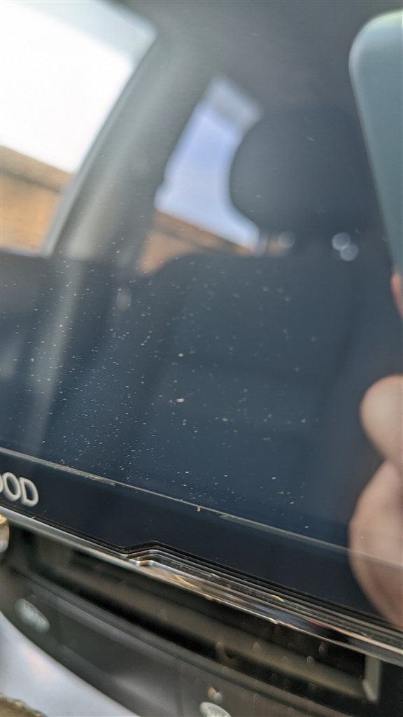 ほこりは、仕様！？』 ケンウッド 彩速ナビ MDV-M908HDF GREEN