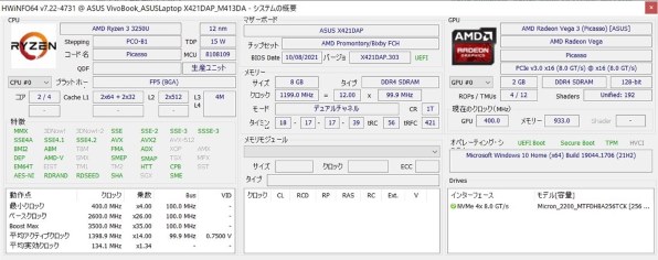 ASUS VivoBook 14 M413DA M413DA-EK30BTS投稿画像・動画 - 価格.com