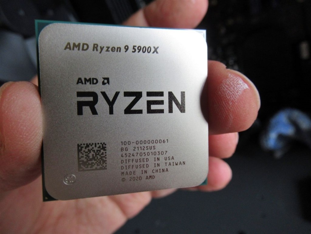 『圧倒的パワーは流石です。』 AMD Ryzen 9 5900X BOX あず