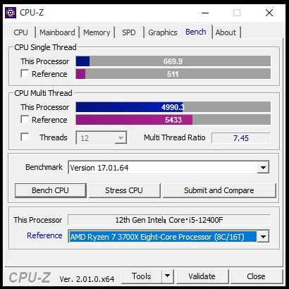 インテル Core i5 12400F BOX投稿画像・動画 (レビュー) - 価格.com