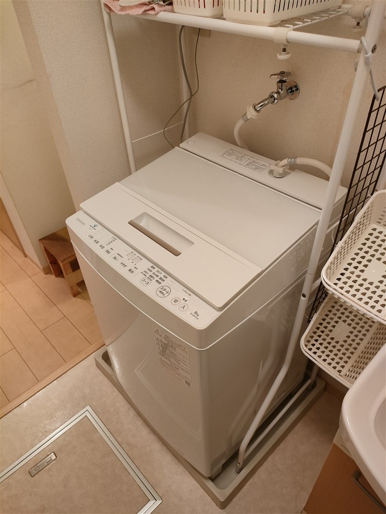 TOSHIBA 8キロ洗濯乾燥機 - 生活家電