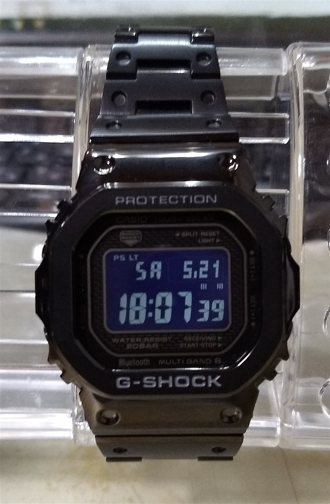 CASIO　カシオ　G-SHOCK　GMW-B5000GD-1JF　ブラック