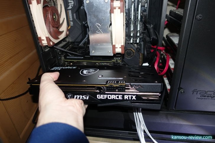 静かでよく冷えるファンが素晴らしい』 MSI GeForce RTX 3060 GAMING X ...