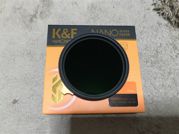 K&F Concept NANO-X バリアブル ND2-ND400 77mm KF-NNDX77 価格比較