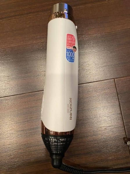 【新品】KOIZUMI KHC-5050/W WHITE ヘアドライヤー アウトレット】マイナスイオンカールドライヤーKHC-5050