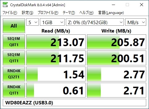 貴重なCMRのHDD』 WESTERN DIGITAL WD80EAZZ [8TB SATA600 5640] GUNST ...