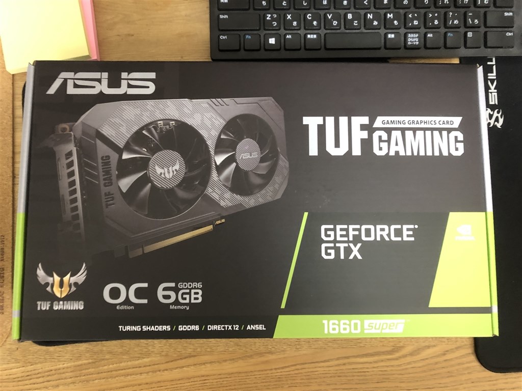 冷却がイマイチ（再投稿）』 ASUS TUF-GTX1660S-O6G-GAMING [PCIExp