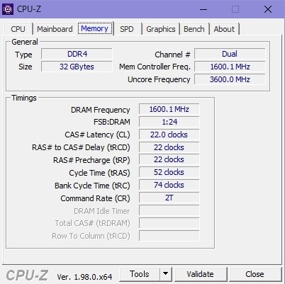 crucial CT2K16G4DFD832A [DDR4 PC4-25600 16GB 2枚組]投稿画像