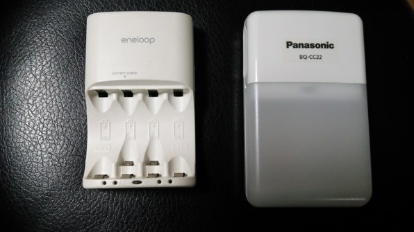 違いについて』 パナソニック eneloop 単3形 4本付 充電器セット K