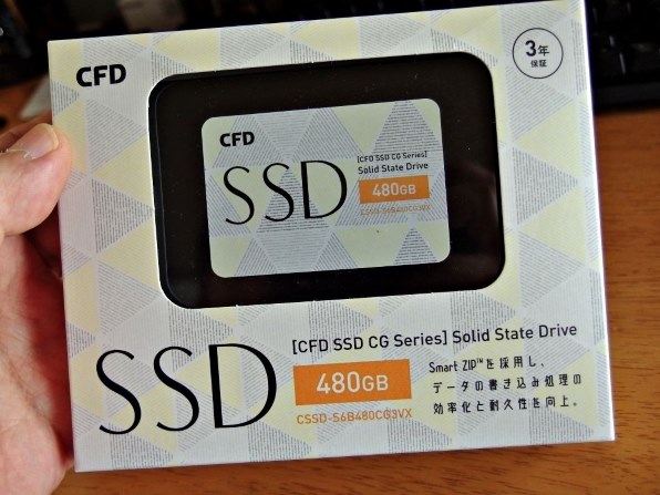 CFD CSSD-S6B480CG3VX SSD 480GBスマホ/家電/カメラ