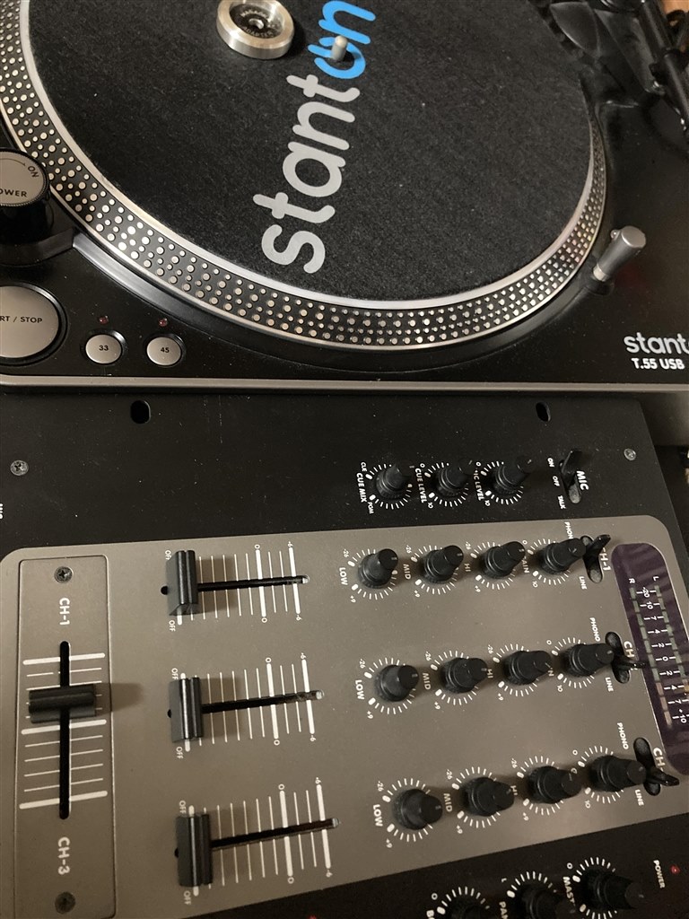【美品/廃盤品】STANTON T.55 USB ターンテーブル DJ機器