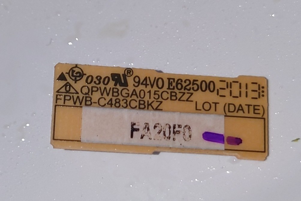 家電 シャープ冷蔵庫 庫内灯 led シャープ冷凍冷蔵庫152L付け替え
