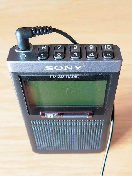 SONY 携帯 ラジオSRF-T355