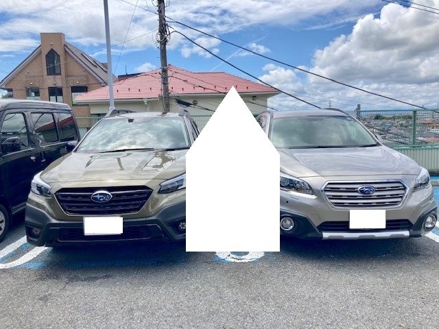 BS9(2016年型）との比較です。』 スバル レガシィ アウトバック 2021年