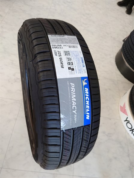 MICHELIN [1本] Primacy SUV+ 225/60R18 100H投稿画像・動画 (レビュー