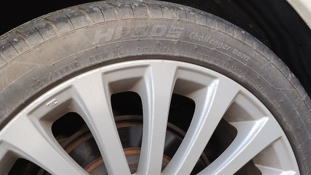 硬いわけだ。』 HIFLY HF805 225/45R18 95W XL 江戸っ子修史さんのレビュー評価・評判 - 価格.com