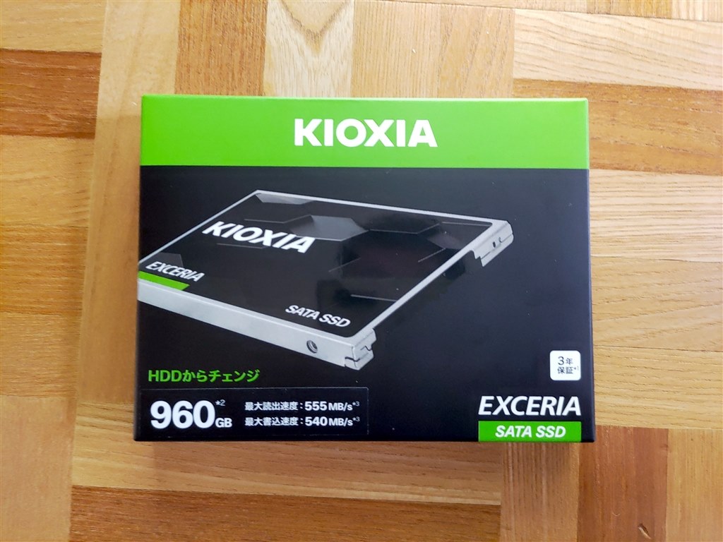 SSD 960GB かんたん移行キット】クローン KIOXIA CK960S - PCパーツ