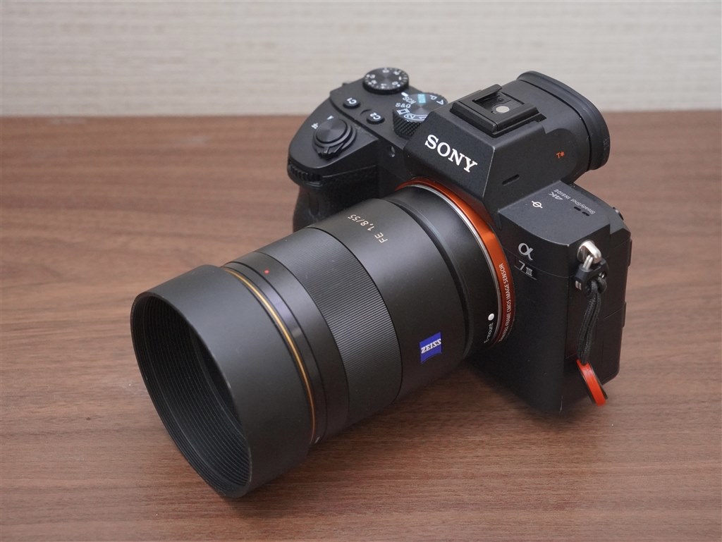 SONY おおきく レンズ FE 55mm F1.8 ZA