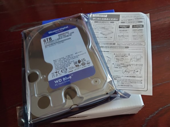 WD Blue せこい WD60EZAZ 6TB HDD