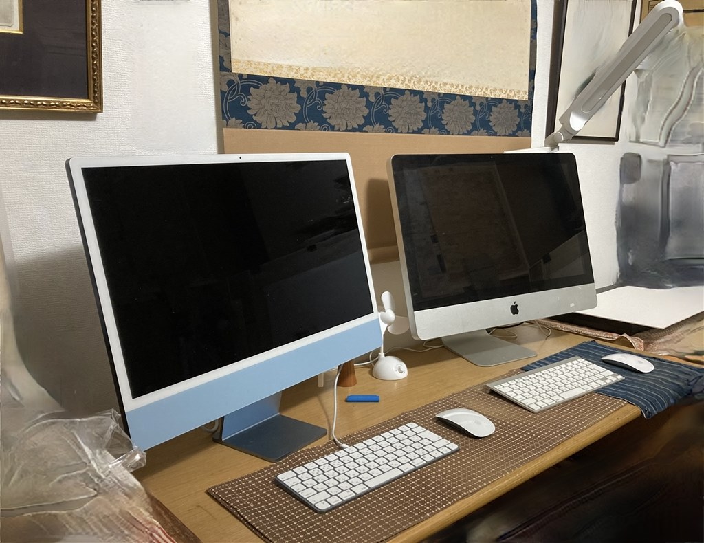 Apple 24インチiMac ブルー | www.gamutgallerympls.com