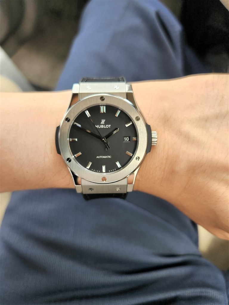 コスパ最強のHUBLOT』 ウブロ クラシック フュージョン チタニウム 542