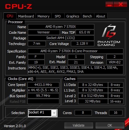 i7-3770Kから劇的なスペックアップを実感』 AMD Ryzen 7 5700X BOX