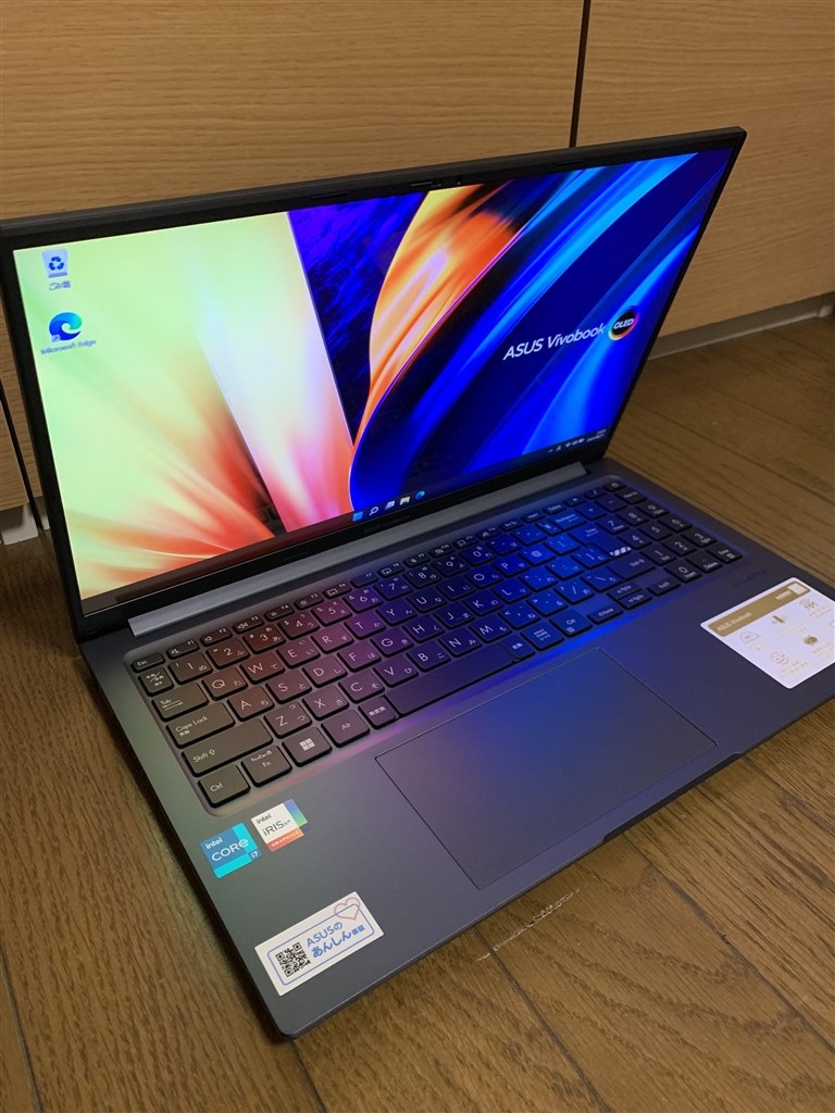 画面とCPUが優秀』 ASUS Vivobook 15X OLED X1503ZA Core i7 12700H ...