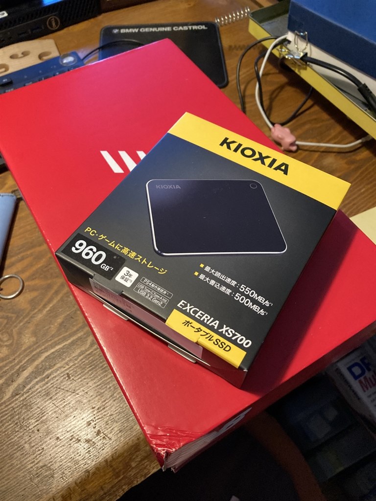 EXCERIA XS700 SSD-PK960U3-BA 960GB ブラック EXCERIA ポータブルSSD XS700 | KIOXIA - Japan (日本語)