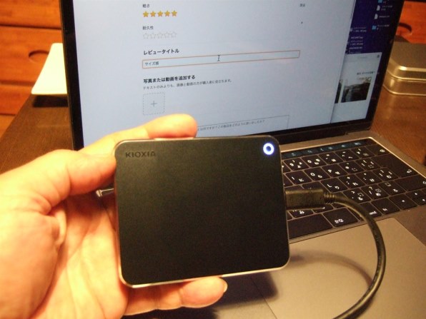 キオクシア EXCERIA XS700 SSD-PK960U3-BA [ブラック]投稿画像