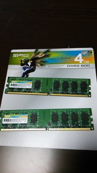 相性？』 Silicon Power SP004GBLRU800S22 (DDR2 PC2-6400 2GB 2枚組) のクチコミ掲示板 -  価格.com