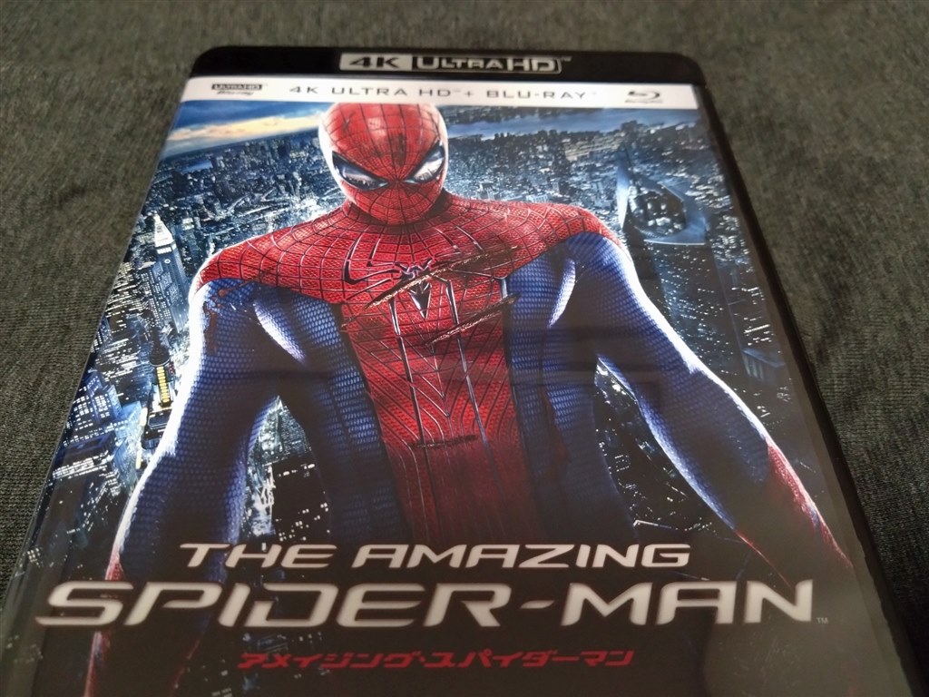 アンドリュー ガーフィールド主演のスパイダーマン1作目 洋画 アメイジング スパイダーマンtm 4k Ultra Hd ブルーレイセット Uhb Ultra Hd Blu Ray Costumeさんのレビュー評価 評判 価格 Com