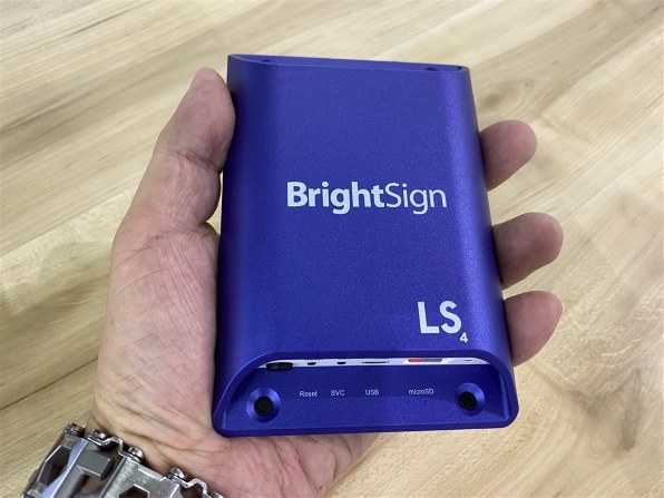 brightsign LS424 2台セット　中古 BrightSign ジャパンマテリアル/サイネージプレイヤー/BS/HD223