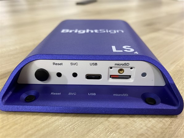 brightsign LS424 2台セット　中古 BrightSign ジャパンマテリアル/サイネージプレイヤー/BS/HD223